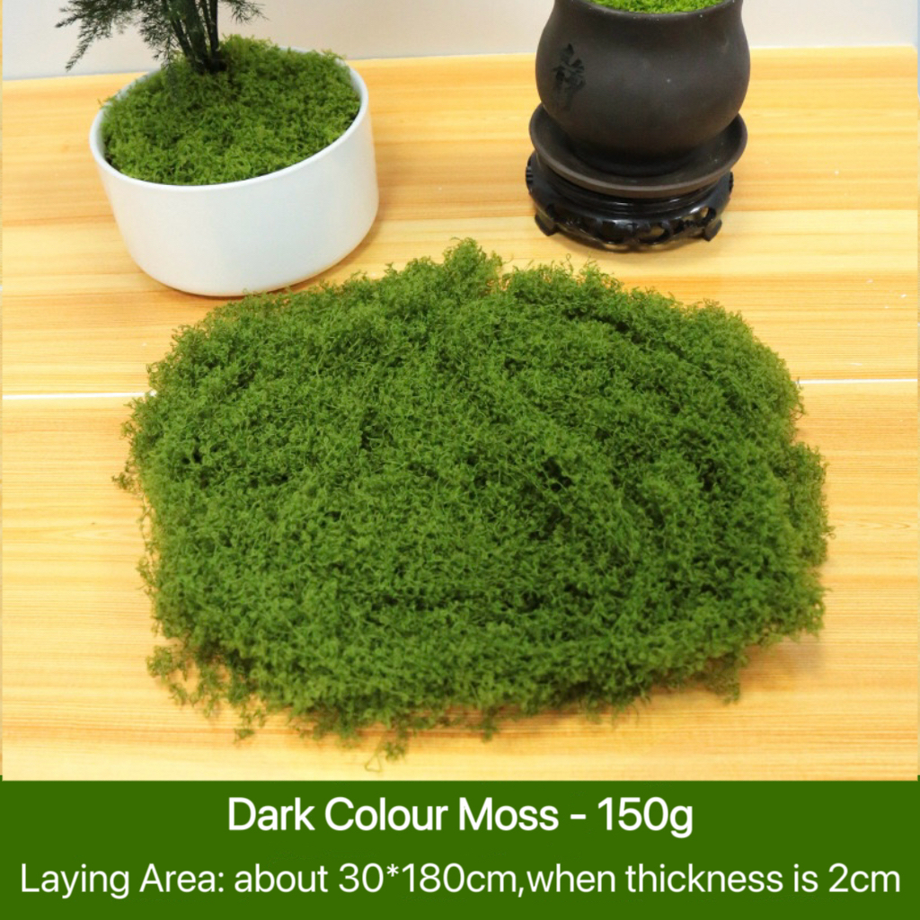 AP038 Artificial MOSS - Indoor Home/Garden Decorative Large Artificial Moss for Plants/Trees Decoration