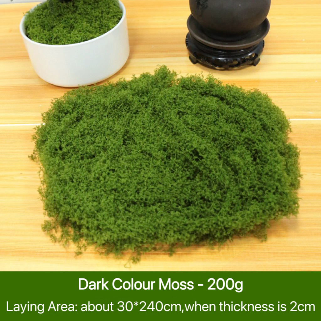 AP038 Artificial MOSS - Indoor Home/Garden Decorative Large Artificial Moss for Plants/Trees Decoration