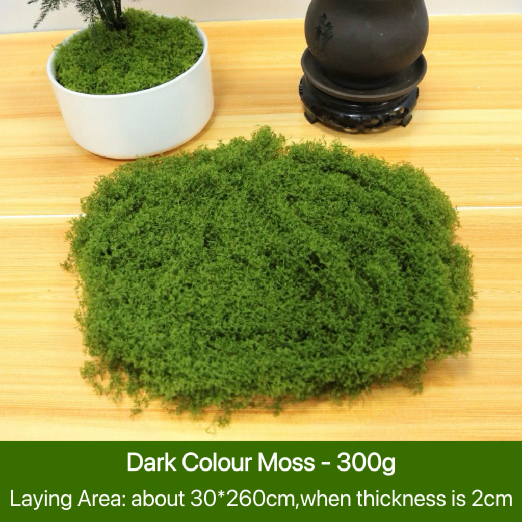 AP038 Artificial MOSS - Indoor Home/Garden Decorative Large Artificial Moss for Plants/Trees Decoration