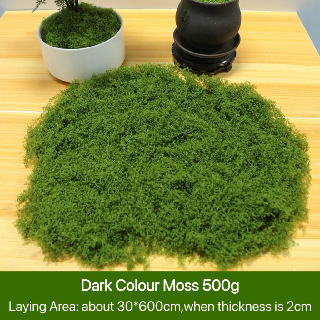 AP038 Artificial MOSS - Indoor Home/Garden Decorative Large Artificial Moss for Plants/Trees Decoration
