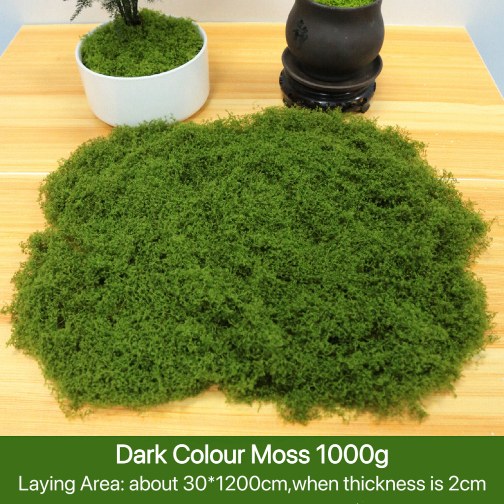 AP038 Artificial MOSS - Indoor Home/Garden Decorative Large Artificial Moss for Plants/Trees Decoration