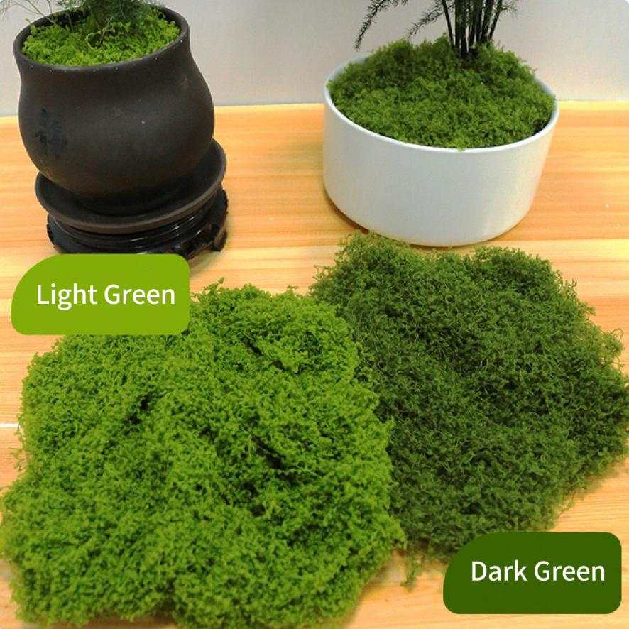 AP038 Artificial MOSS - Indoor Home/Garden Decorative Large Artificial Moss for Plants/Trees Decoration