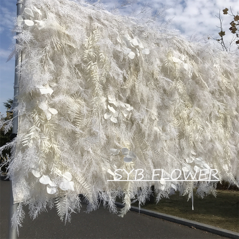 AC-053 Customized Wedding Arch Silk Artificial Flowers Gate Flowers Wedding Arch Backdrop For Wedding Entrance Decoration