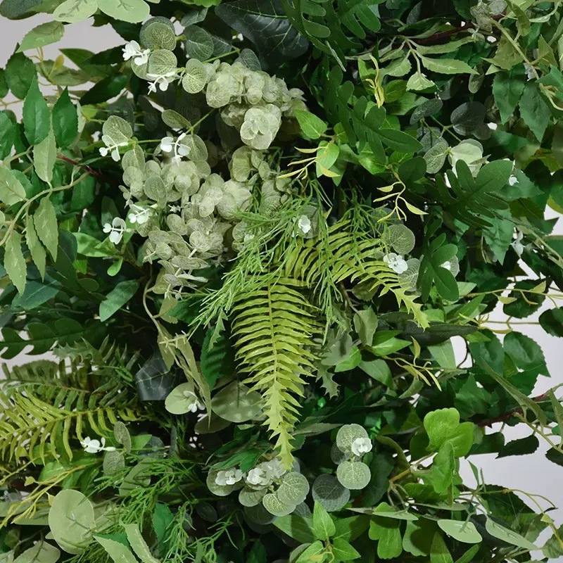AC-068 Customized Wedding Arch Silk Artificial Flowers Gate Flowers Wedding Arch Backdrop For Wedding Entrance Decoration