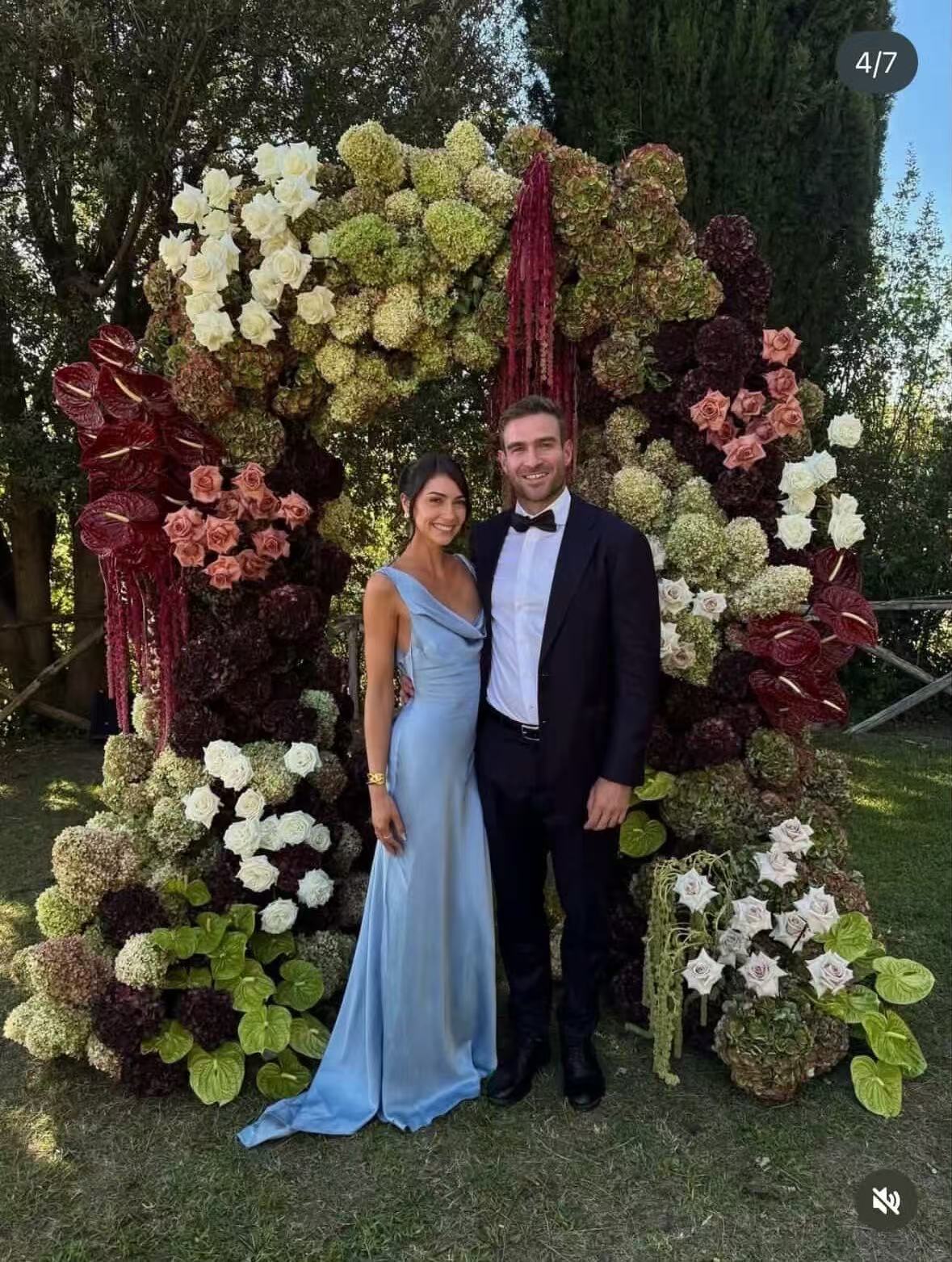 AC-074 Customized Wedding Arch Silk Artificial Flowers Gate Flowers Wedding Arch Backdrop For Wedding Entrance Decoration