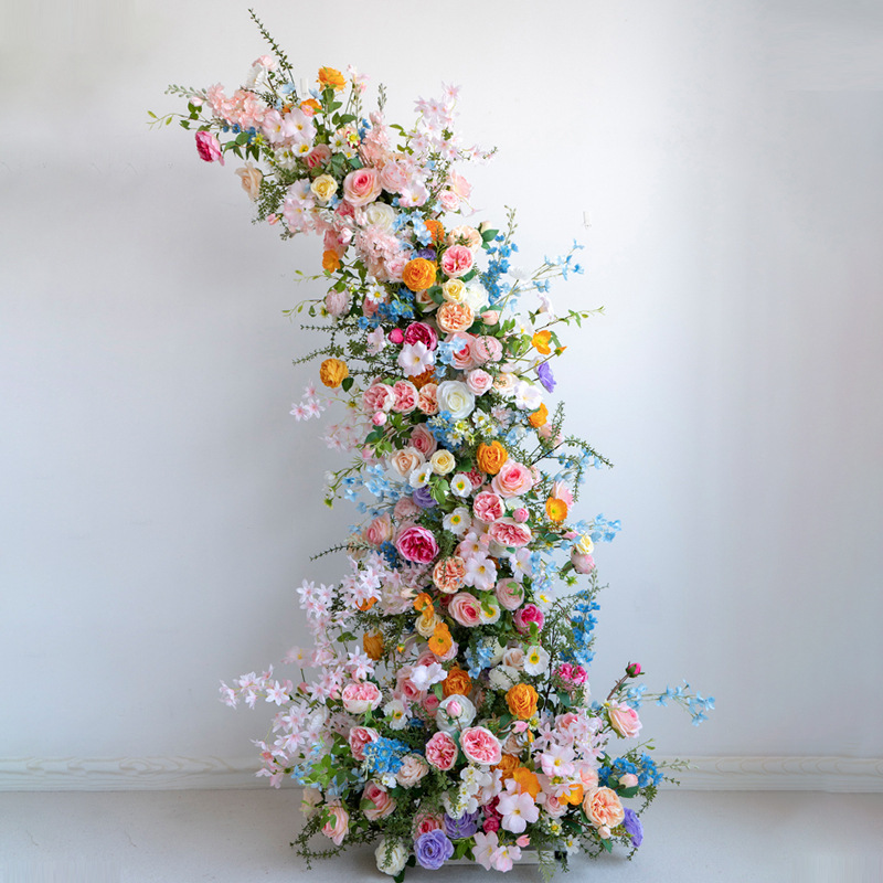 AC-094 Customized Monet's Garden Series Arch Backdrop For Wedding/Event/Party Decoration