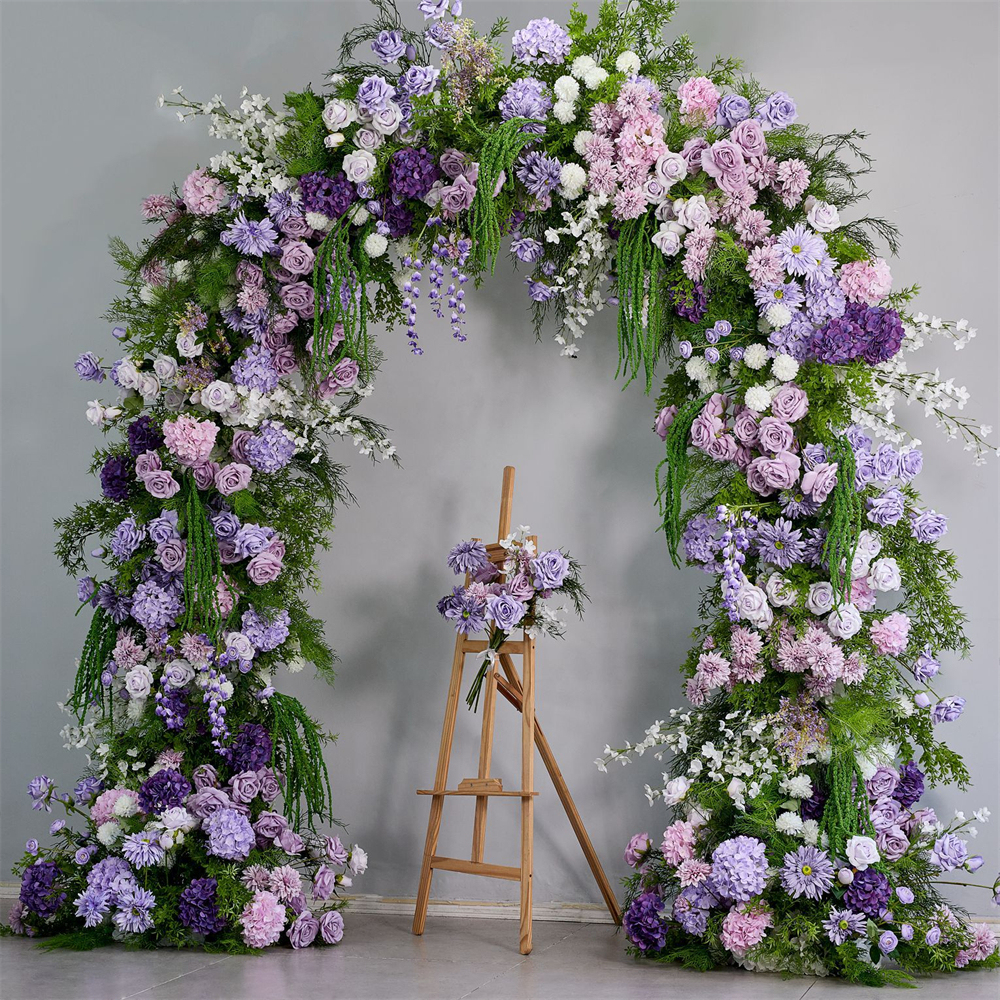 AC-091 Customized Monet's Garden Series Arch Backdrop For Wedding/Event/Party Decoration