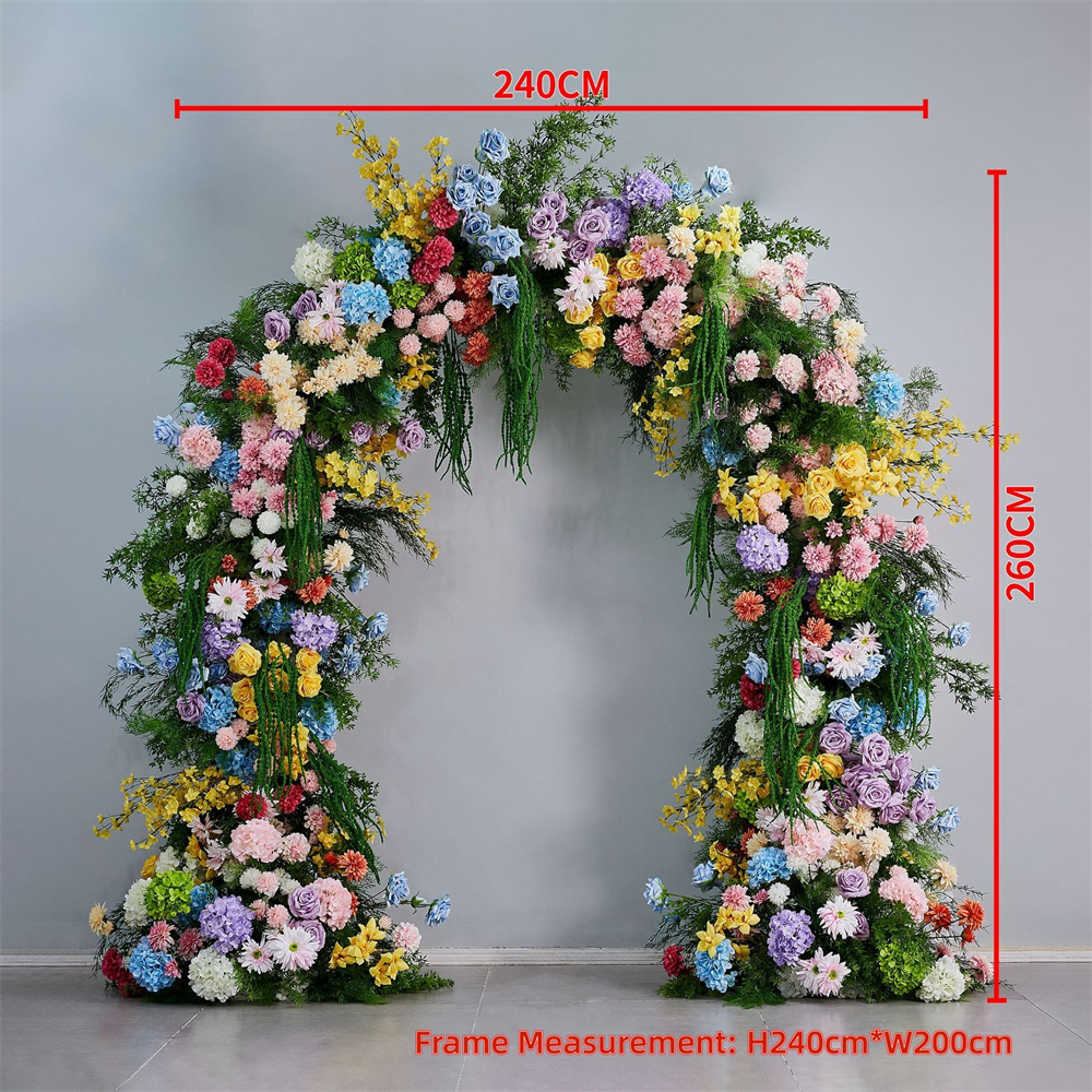 AC-086 Customized Monet's Garden Series Arch Backdrop For Wedding/Event/Party Decoration