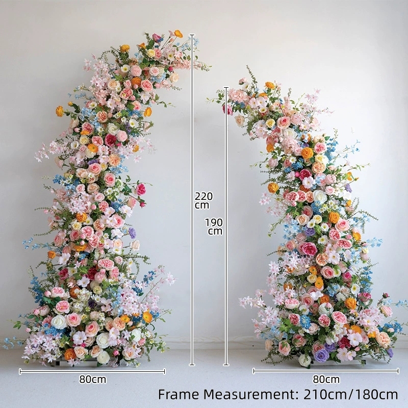 AC-094 Customized Monet's Garden Series Arch Backdrop For Wedding/Event/Party Decoration