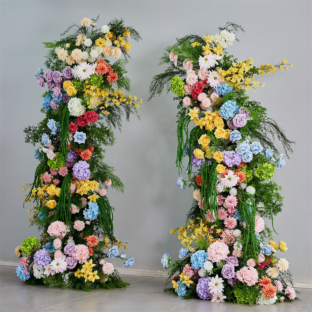 AC-092 Customized Monet's Garden Series Arch Backdrop For Wedding/Event/Party Decoration