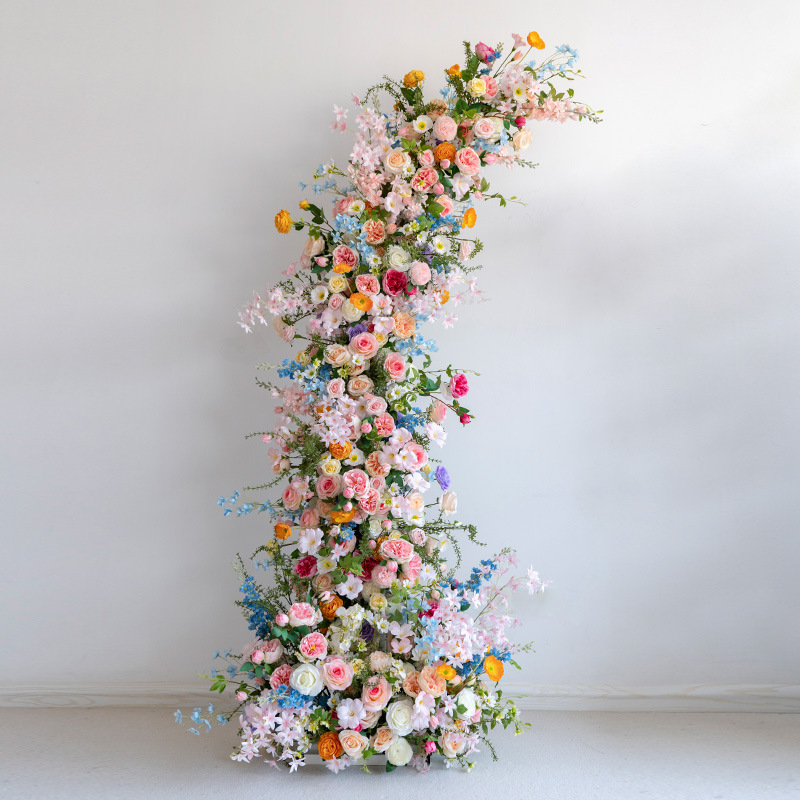 AC-094 Customized Monet's Garden Series Arch Backdrop For Wedding/Event/Party Decoration