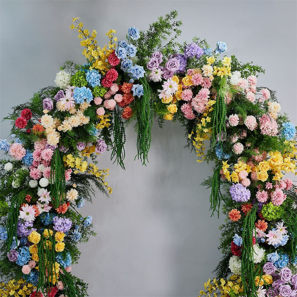 AC-086 Customized Monet's Garden Series Arch Backdrop For Wedding/Event/Party Decoration
