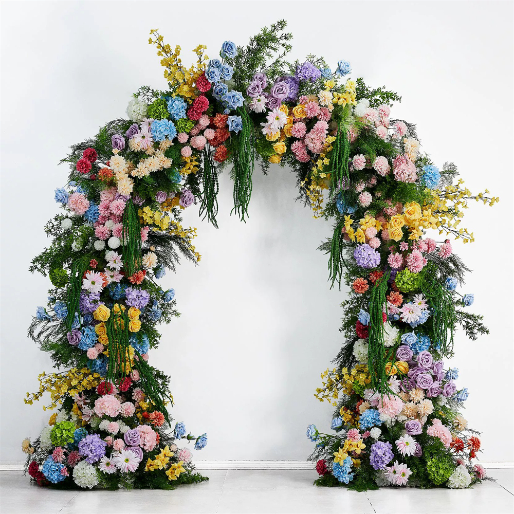 AC-086 Customized Monet's Garden Series Arch Backdrop For Wedding/Event/Party Decoration