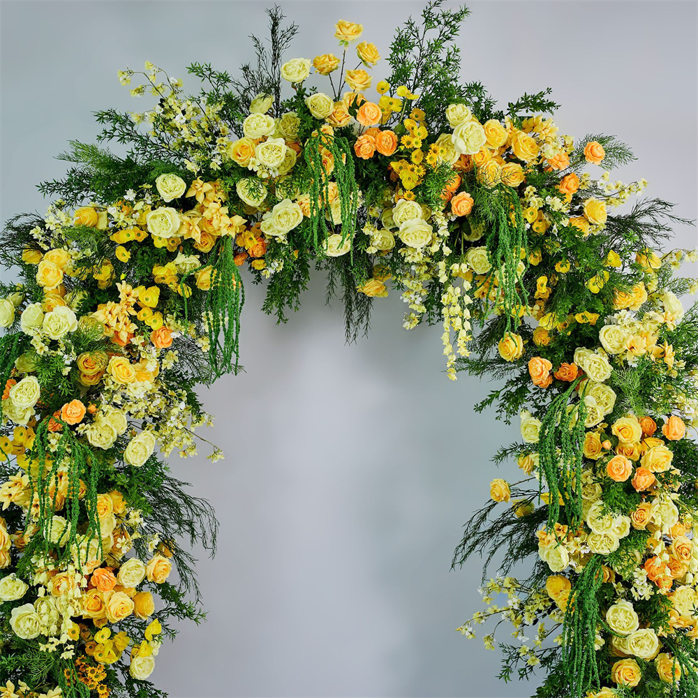 AC-090 Customized Monet's Garden Series Arch Backdrop For Wedding/Event/Party Decoration