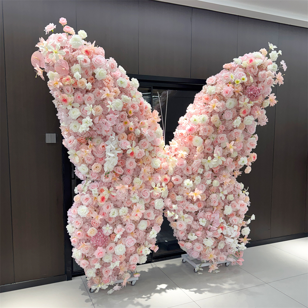 AC-098 Customized Blossom Cherry Flower Arch Backdrop For Wedding/Event/Party Decoration