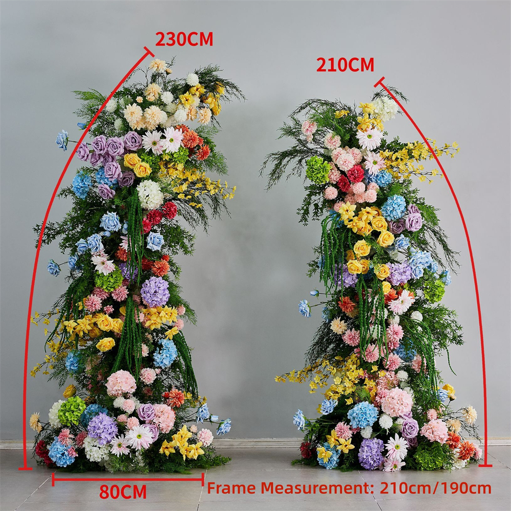 AC-092 Customized Monet's Garden Series Arch Backdrop For Wedding/Event/Party Decoration