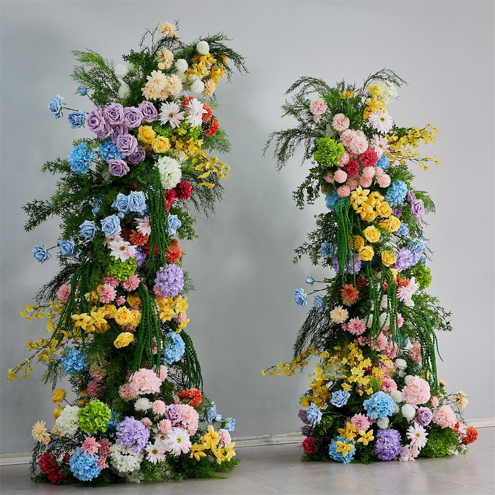 AC-092 Customized Monet's Garden Series Arch Backdrop For Wedding/Event/Party Decoration