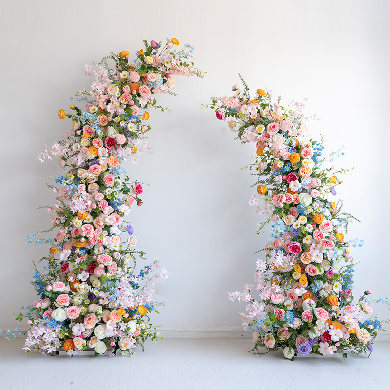 AC-094 Customized Monet's Garden Series Arch Backdrop For Wedding/Event/Party Decoration