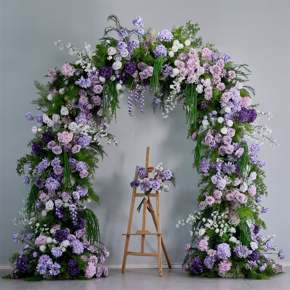 AC-091 Customized Monet's Garden Series Arch Backdrop For Wedding/Event/Party Decoration