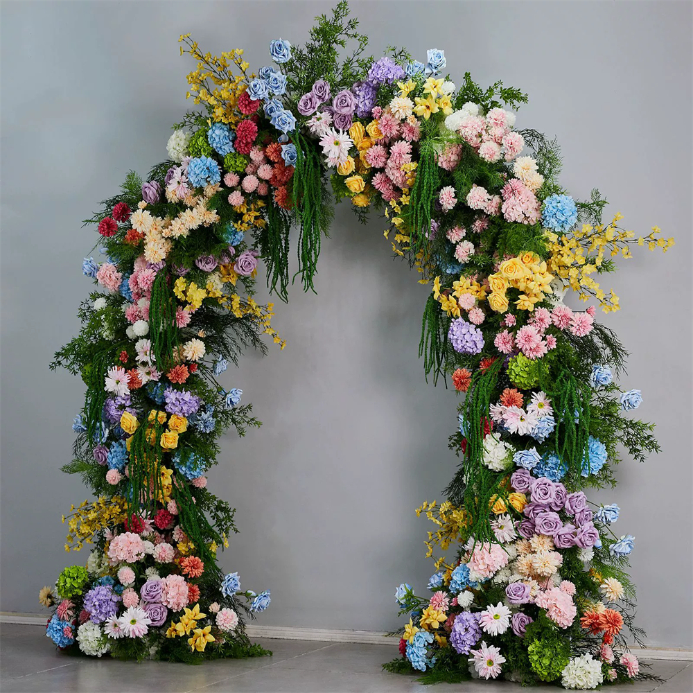 AC-086 Customized Monet's Garden Series Arch Backdrop For Wedding/Event/Party Decoration