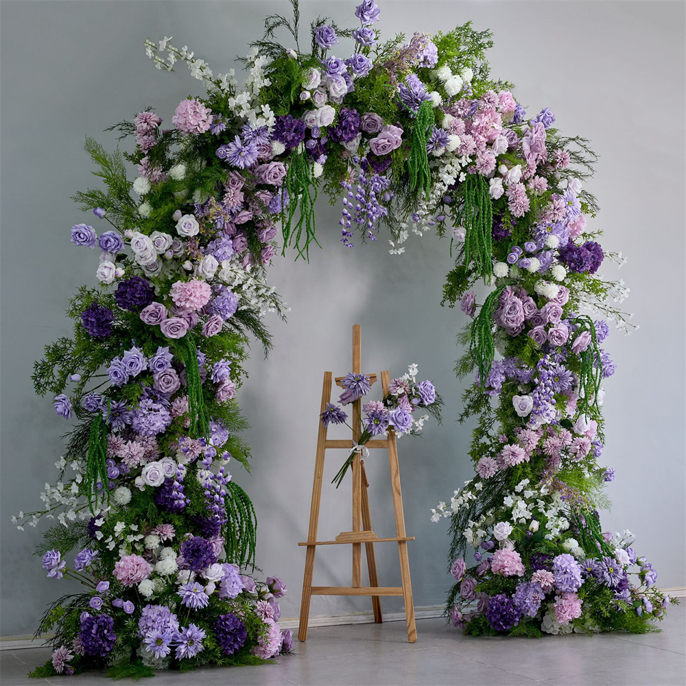 AC-091 Customized Monet's Garden Series Arch Backdrop For Wedding/Event/Party Decoration