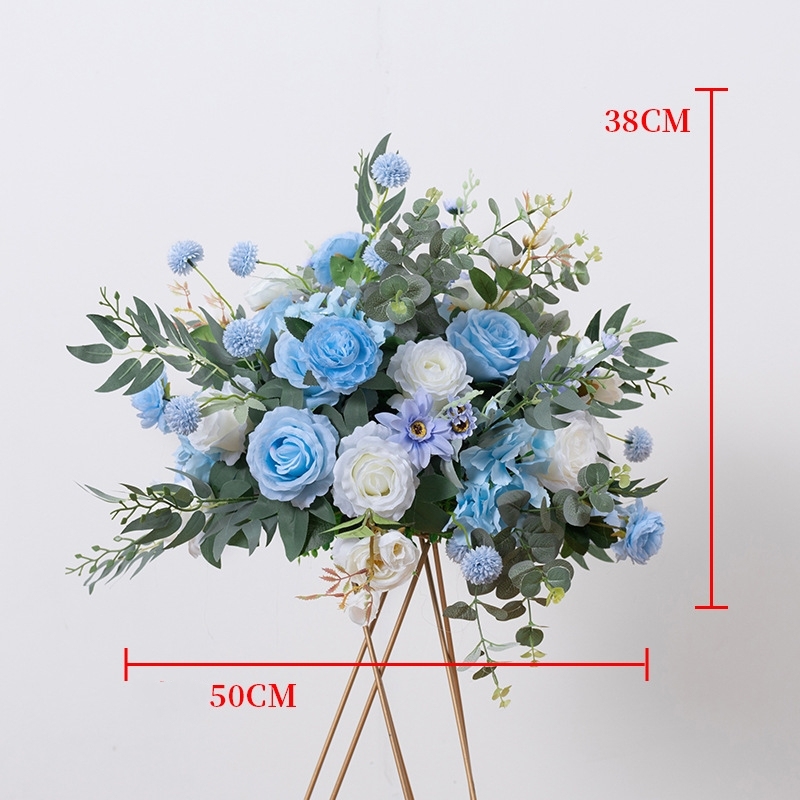 CP-049-5 Customized Wedding flower ball Silk Artificial Flowers Gate Wedding flower ball Backdrop For Wedding Entrance Decoration