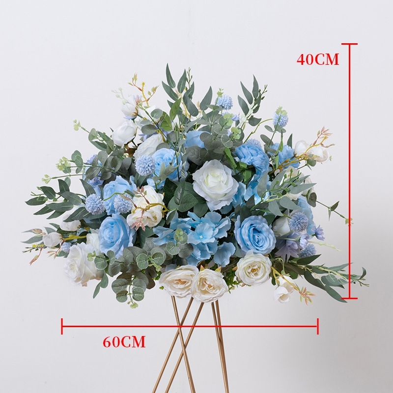 CP-049-5 Customized Wedding flower ball Silk Artificial Flowers Gate Wedding flower ball Backdrop For Wedding Entrance Decoration