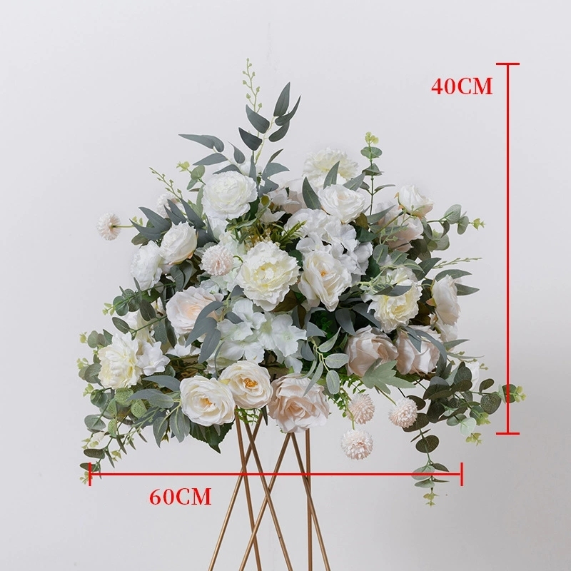 CP-049-1 Customized Wedding flower ball Silk Artificial Flowers Gate Wedding flower ball Backdrop For Wedding Entrance Decoration