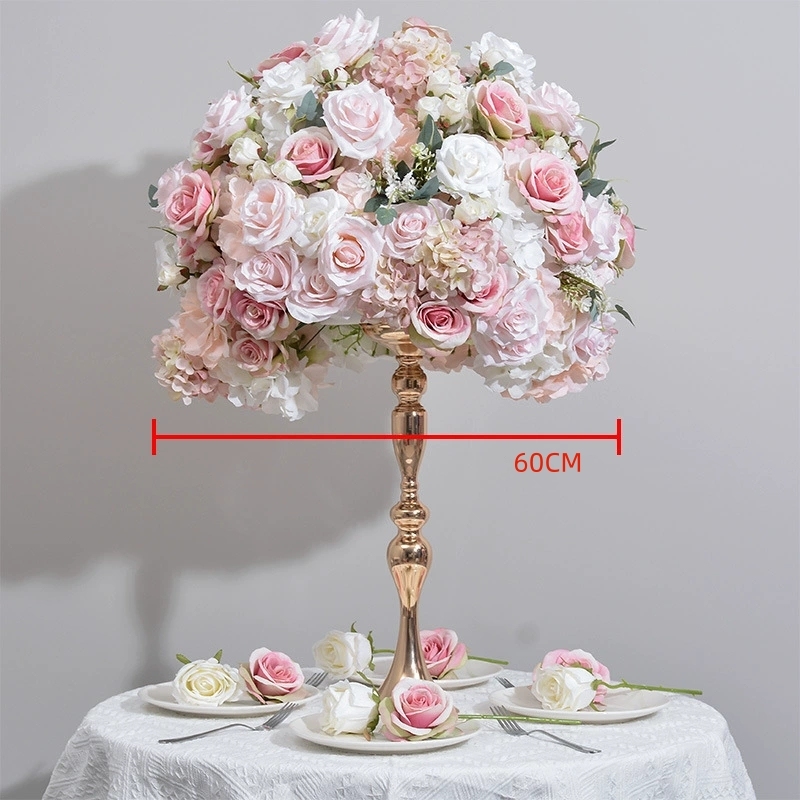 CP-051-1 Customized Wedding flower ball Silk Artificial Flowers Gate Wedding flower ball Backdrop For Wedding Entrance Decoration