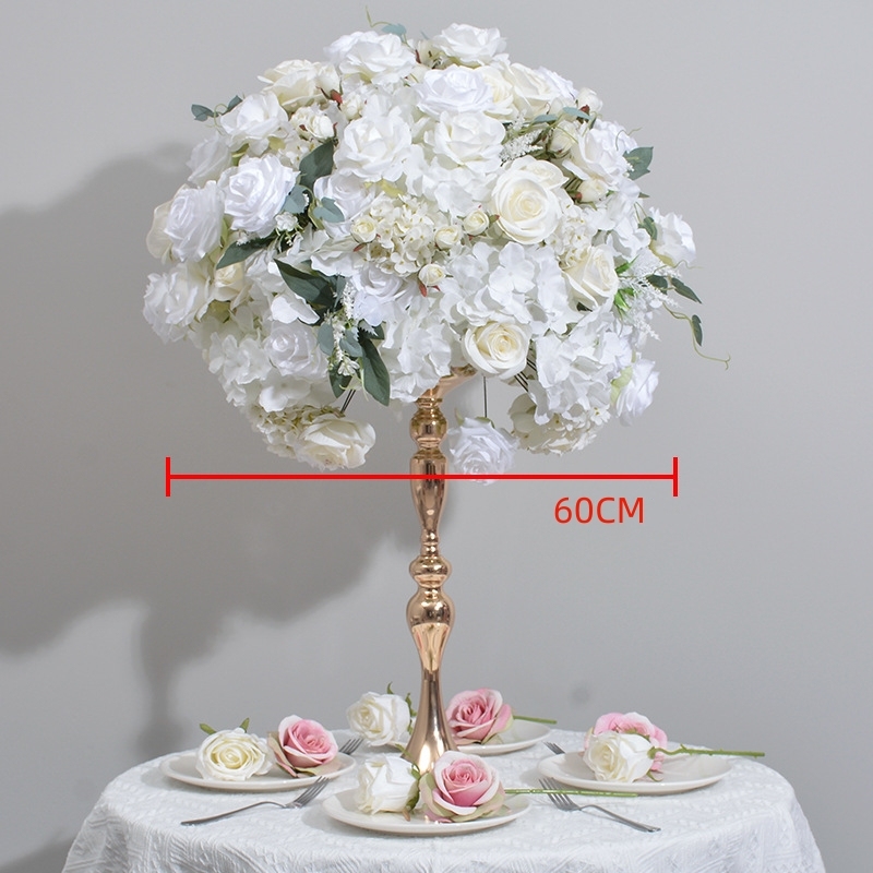 CP-051-1 Customized Wedding flower ball Silk Artificial Flowers Gate Wedding flower ball Backdrop For Wedding Entrance Decoration
