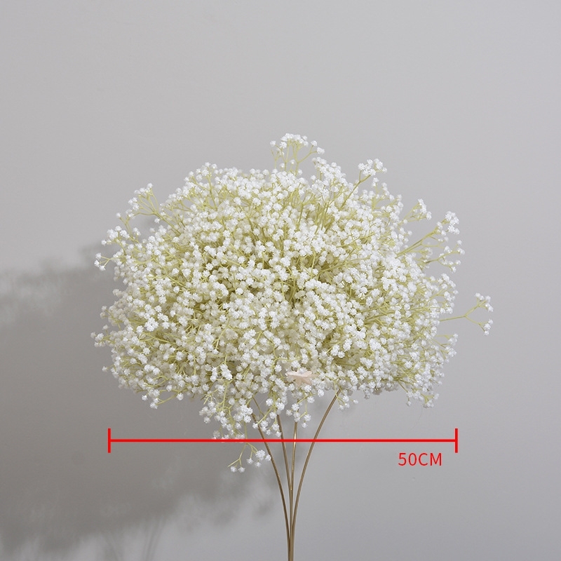 CP-057 Customized Babysbreath Wedding flower ball Silk Artificial Flowers Gate Wedding flower ball Backdrop For Wedding Decoration