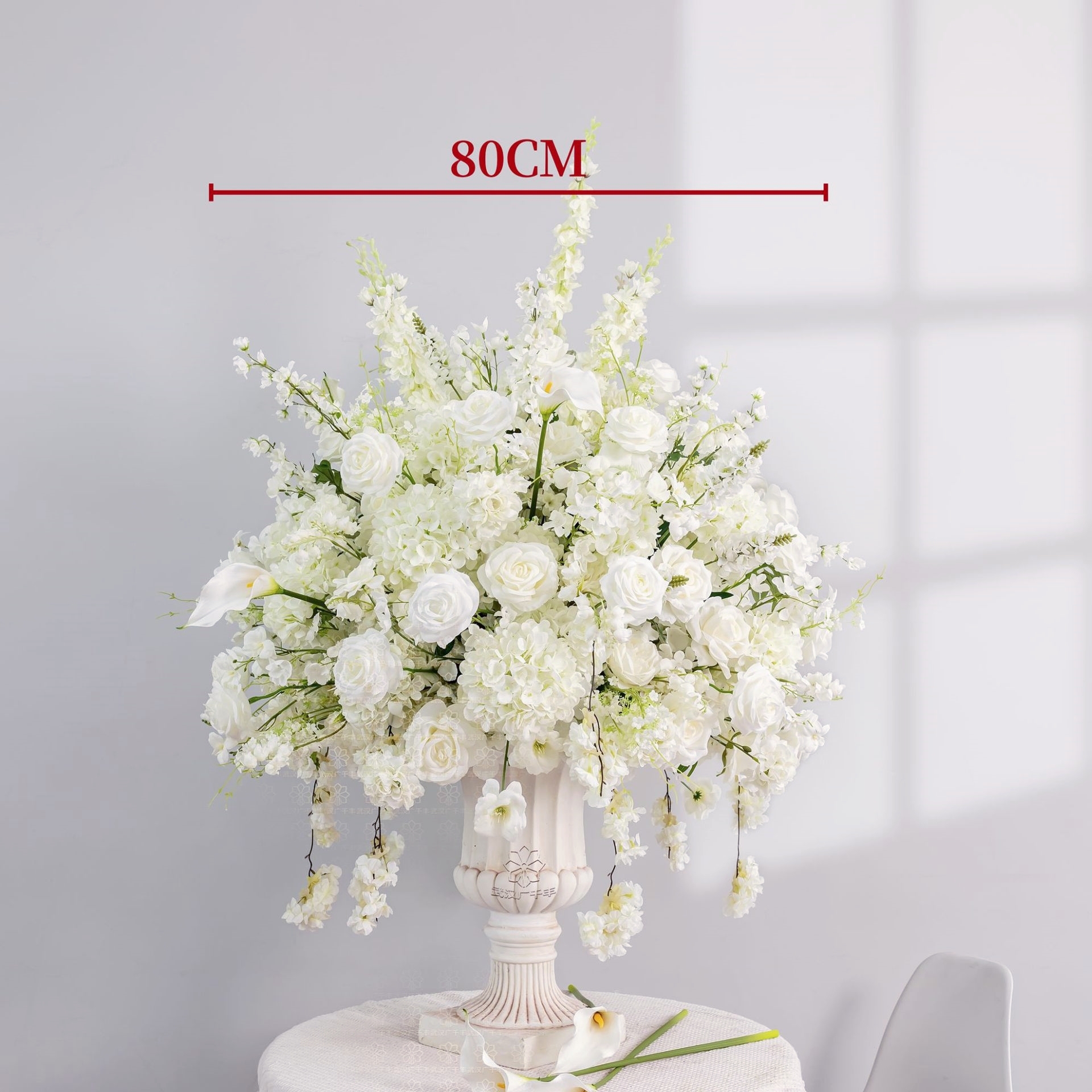 CP-058 Customized Babysbreath Wedding flower ball Silk Artificial Flowers Gate Wedding flower ball Backdrop For Wedding Decoration