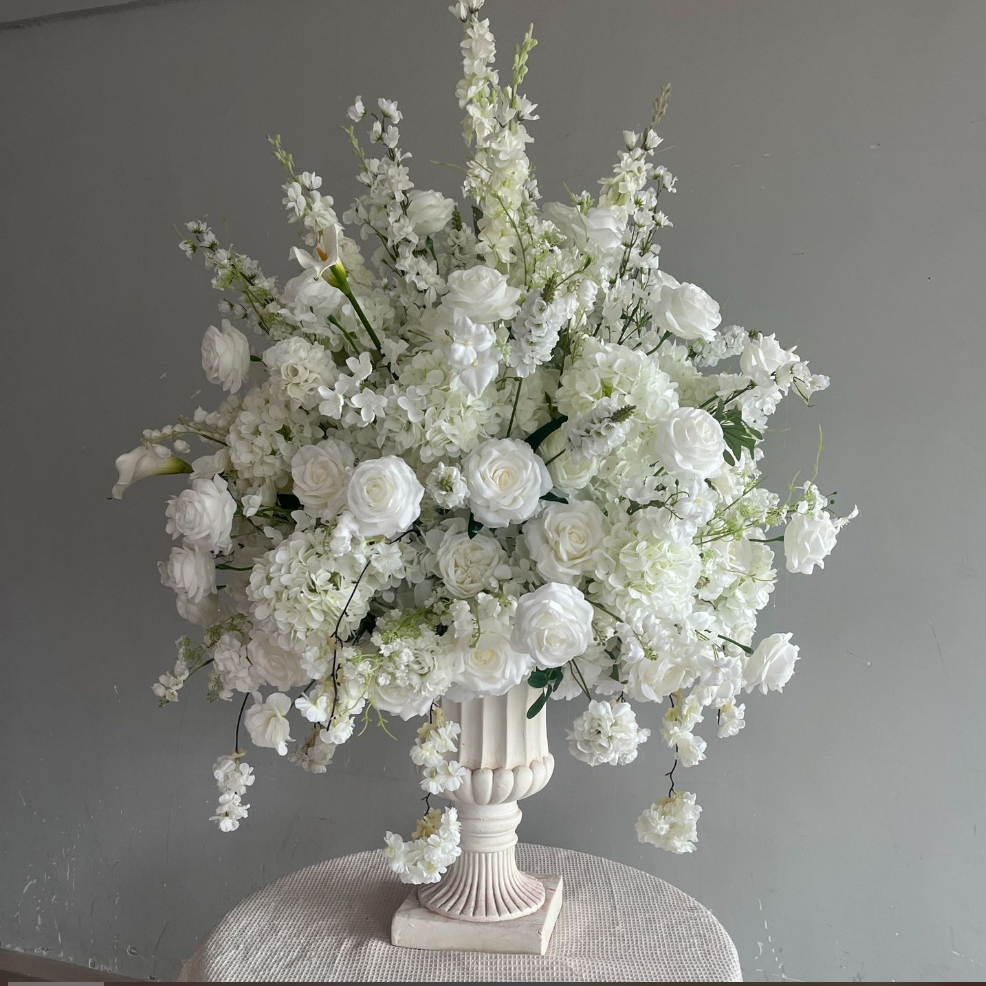 CP-058 Customized Babysbreath Wedding flower ball Silk Artificial Flowers Gate Wedding flower ball Backdrop For Wedding Decoration
