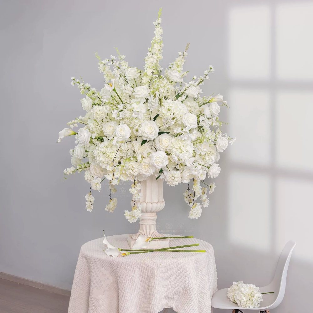 CP-058 Customized Babysbreath Wedding flower ball Silk Artificial Flowers Gate Wedding flower ball Backdrop For Wedding Decoration
