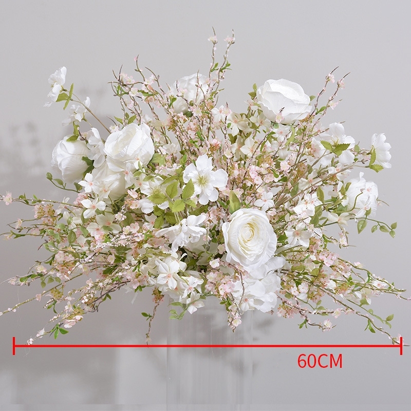 CP-086-1 Wedding Table Centerpiece Rose Flower ball Wedding Flowers Wedding Arrangement Decoration Customized Flower Ball Table Runner