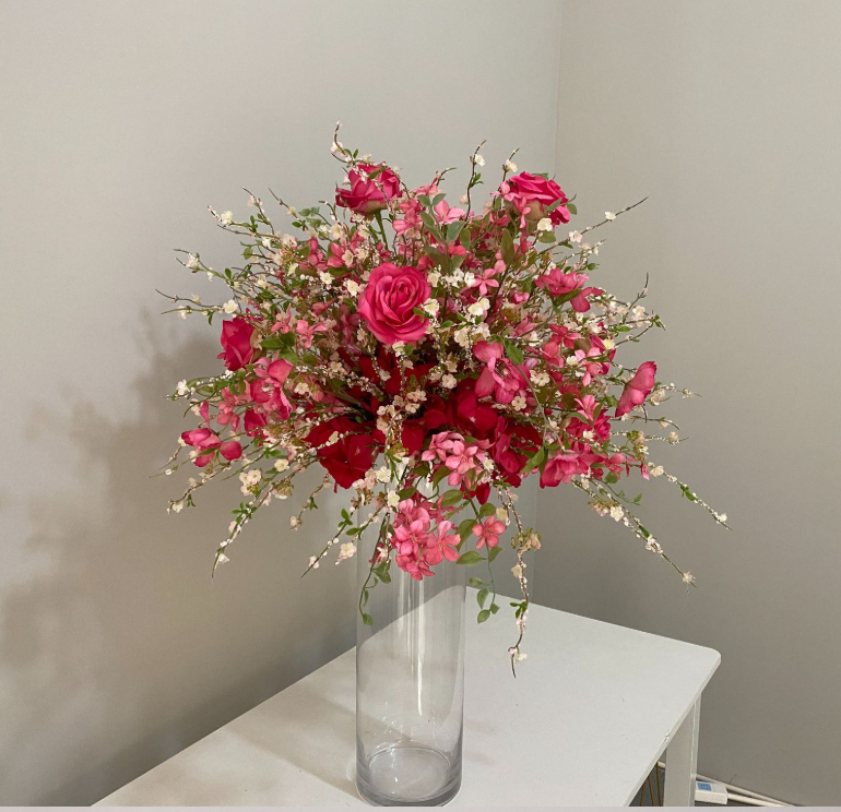 CP-086-1 Wedding Table Centerpiece Rose Flower ball Wedding Flowers Wedding Arrangement Decoration Customized Flower Ball Table Runner