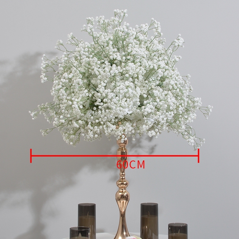 CP-075 Customized Wedding flower ball Silk Artificial Flowers Gate Wedding flower ball Backdrop For Wedding Decoration