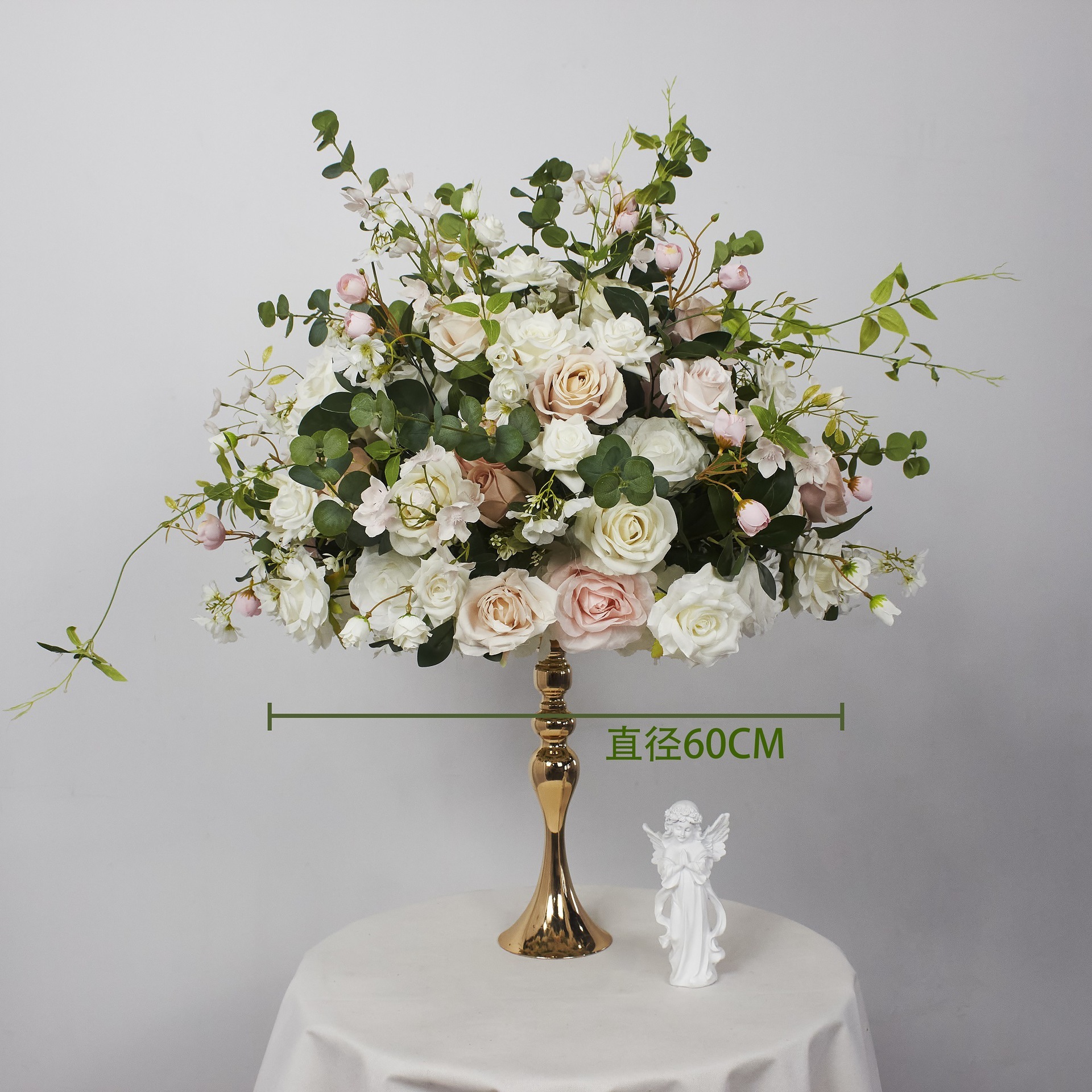 CP-087 Wedding Table Centerpiece Rose Flower ball Wedding Flowers Wedding Arrangement Decoration Customized Flower Ball Table Runner