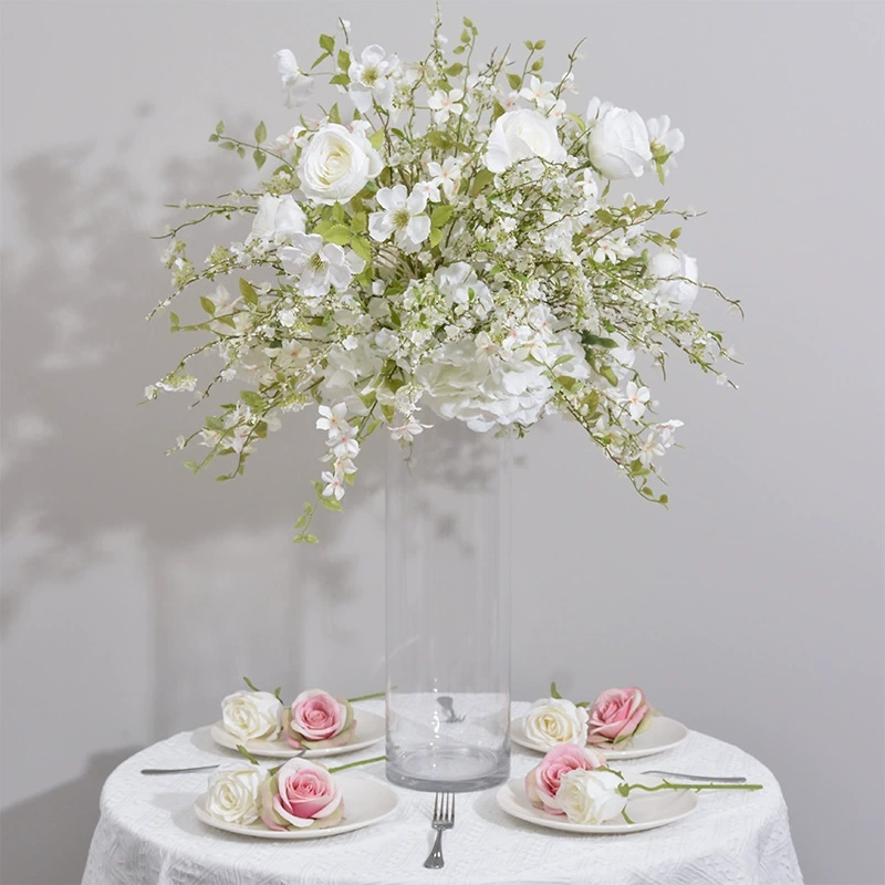 CP-086-1 Wedding Table Centerpiece Rose Flower ball Wedding Flowers Wedding Arrangement Decoration Customized Flower Ball Table Runner
