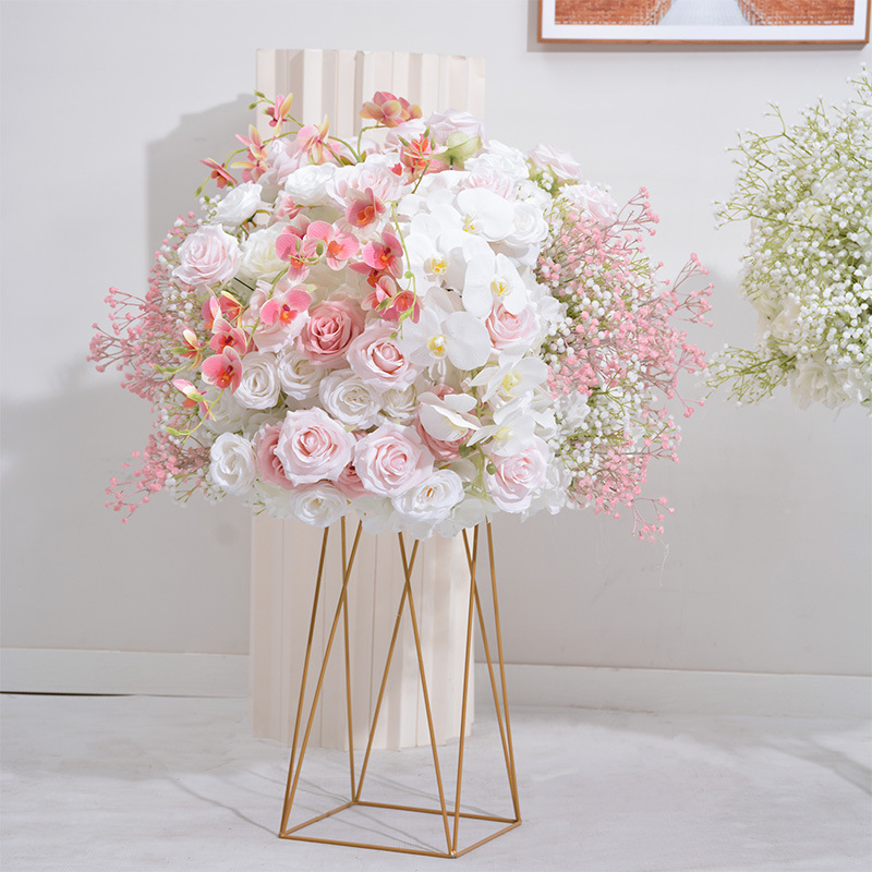 CP-084-1 Wedding Table Centerpiece Rose Flower ball Wedding Flowers Wedding Arrangement Decoration Customized Flower Ball Table Runner