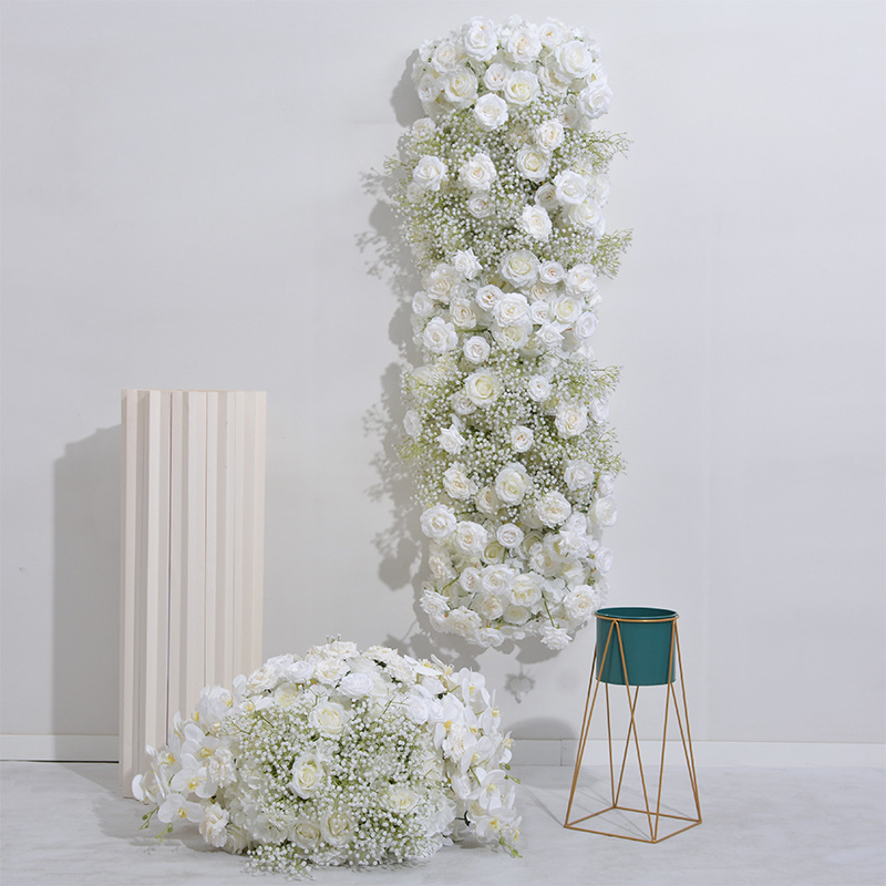 CP-084-1 Wedding Table Centerpiece Rose Flower ball Wedding Flowers Wedding Arrangement Decoration Customized Flower Ball Table Runner