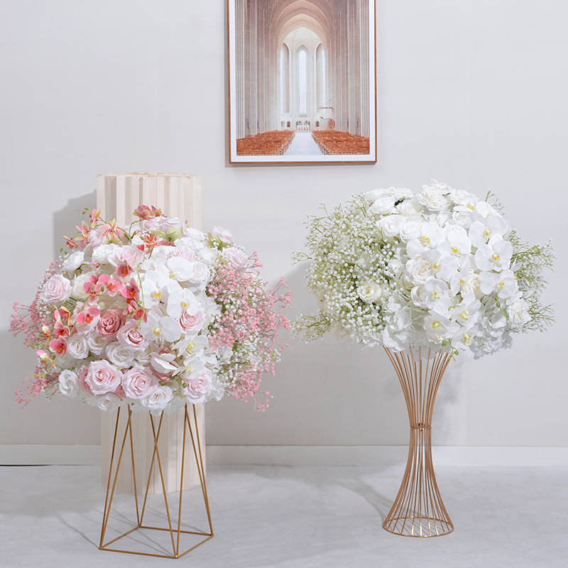 CP-084-1 Wedding Table Centerpiece Rose Flower ball Wedding Flowers Wedding Arrangement Decoration Customized Flower Ball Table Runner