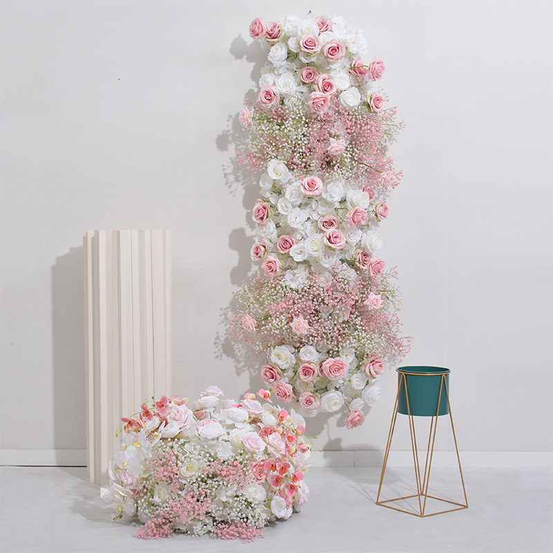 CP-084-1 Wedding Table Centerpiece Rose Flower ball Wedding Flowers Wedding Arrangement Decoration Customized Flower Ball Table Runner