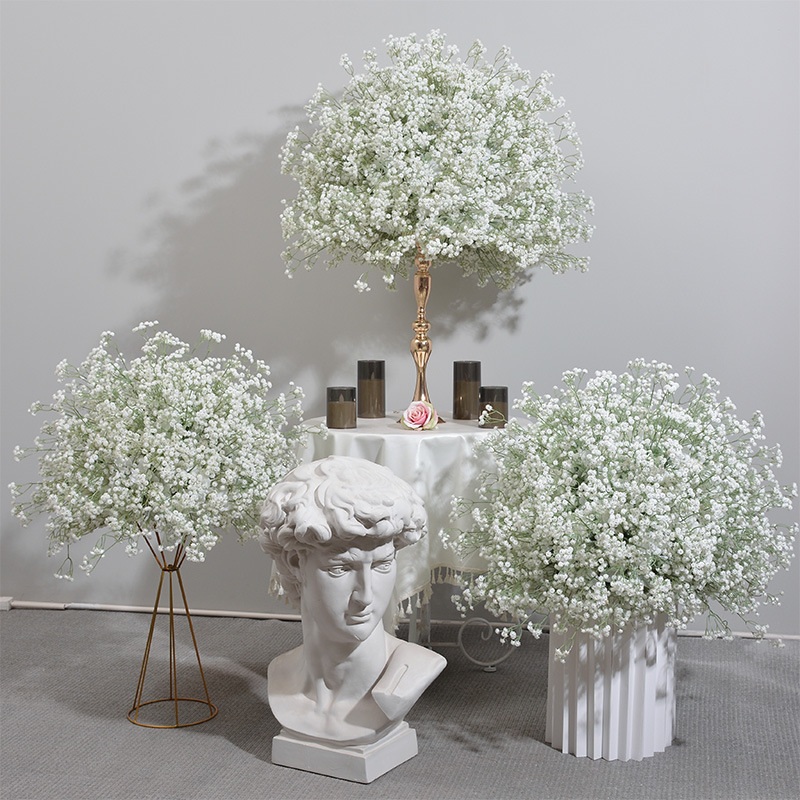 CP-075 Customized Wedding flower ball Silk Artificial Flowers Gate Wedding flower ball Backdrop For Wedding Decoration