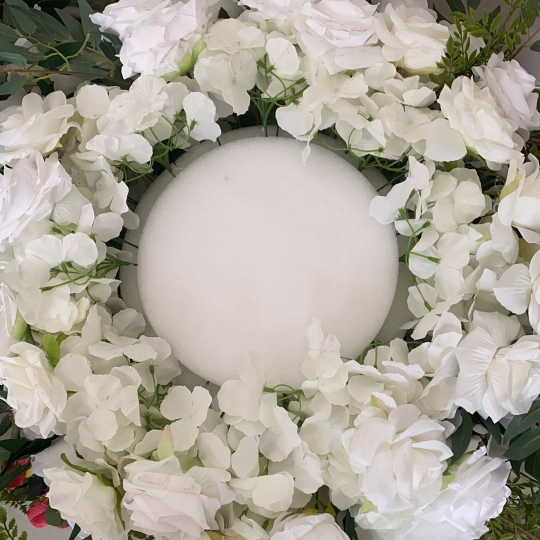 CP-075 Customized Wedding flower ball Silk Artificial Flowers Gate Wedding flower ball Backdrop For Wedding Decoration