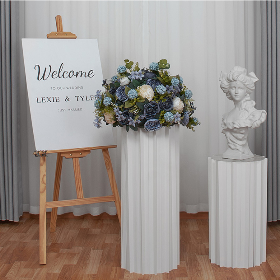 CP-081 Customized Wedding flower ball Silk Artificial Flowers Gate Wedding flower ball Backdrop For Wedding Entrance Decoration