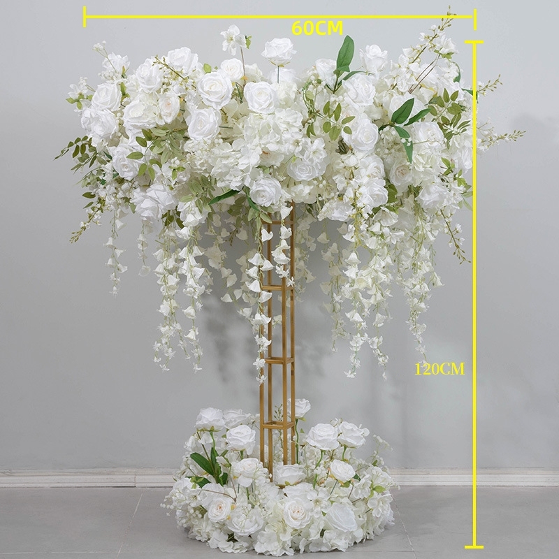 CP-089-1 Wedding Table Centerpiece Rose Flower ball Wedding Flowers Wedding Arrangement Decoration Customized Flower Ball Table Runner