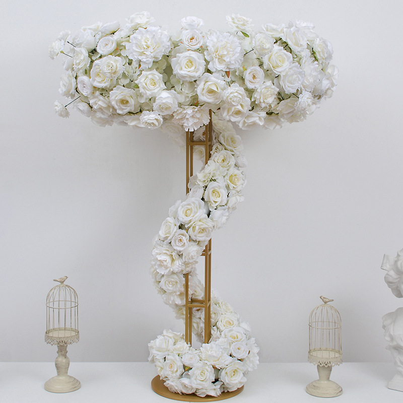 CP-092-1 Wedding Table Centerpiece Rose Flower ball Wedding Flowers Wedding Arrangement Decoration Customized Flower Ball Table Runner