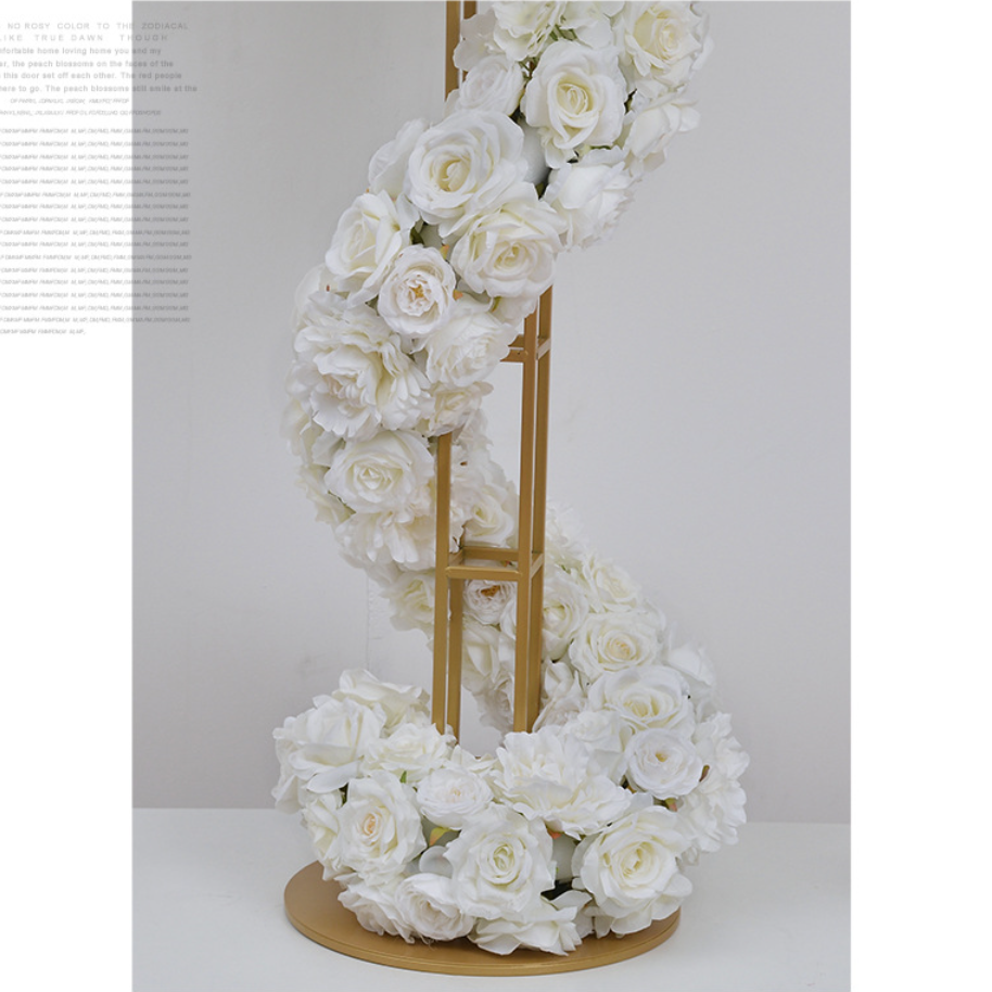 CP-092-1 Wedding Table Centerpiece Rose Flower ball Wedding Flowers Wedding Arrangement Decoration Customized Flower Ball Table Runner