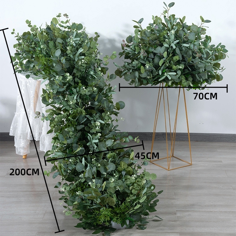 RN-025 Wedding Table Centerpiece Rose Flower ball Wedding Flowers Wedding Arrangement Decoration Customized Flower Ball Table Runner